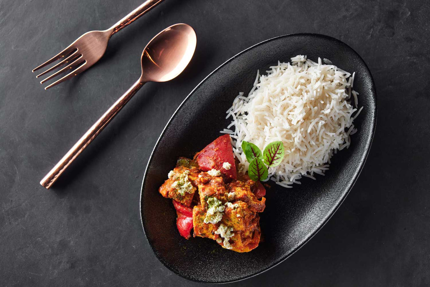 Tofu Tikka Masala and Rice