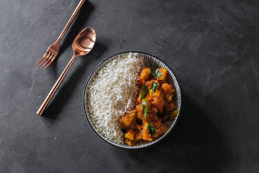 Pumpkin Curry and Rice