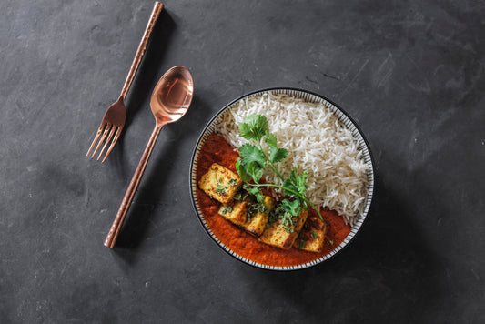 Paneer Makhani and Rice