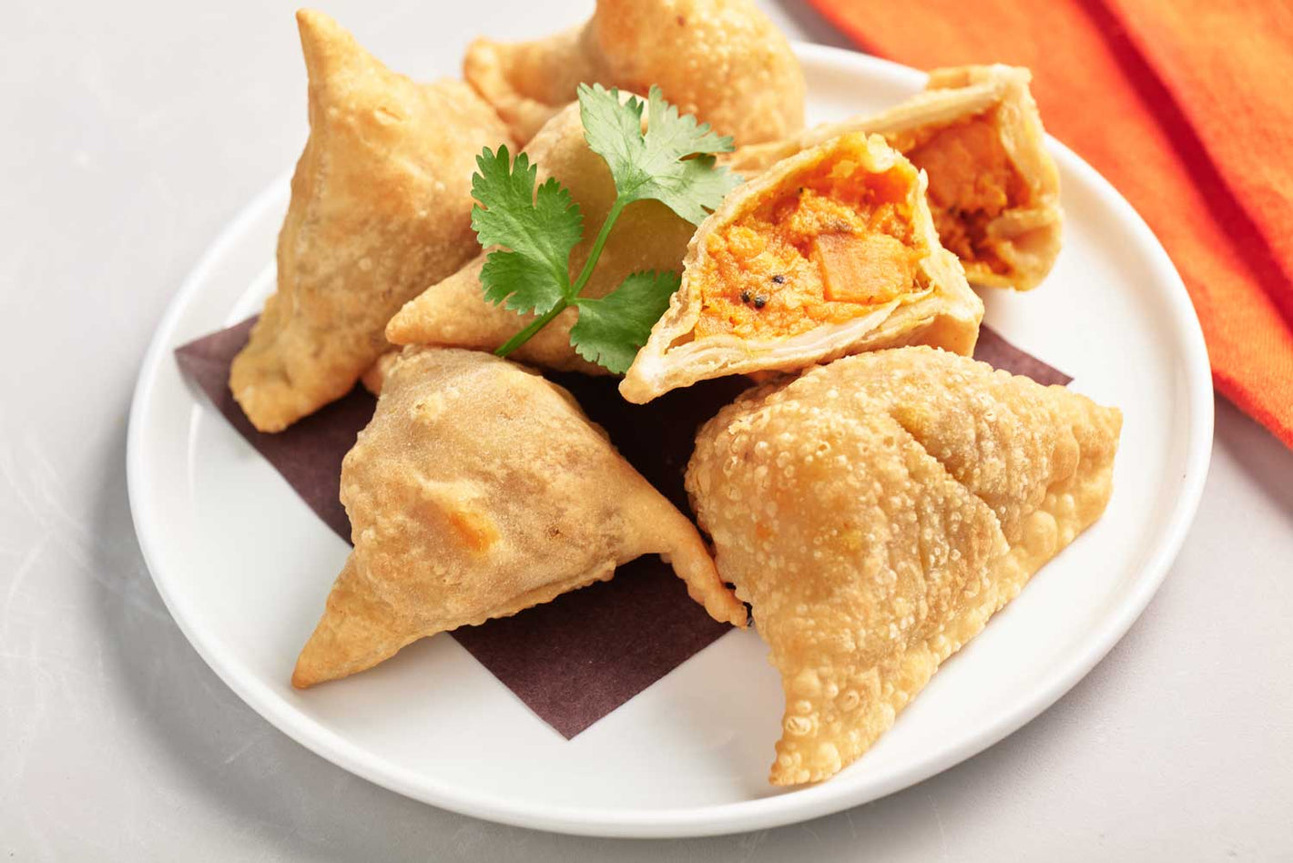 Sweet Potato Samosas